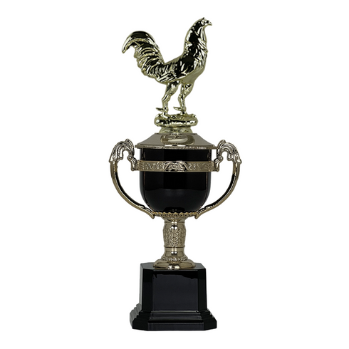 Trofeo de Copa con Figura Serie PC de Gallo